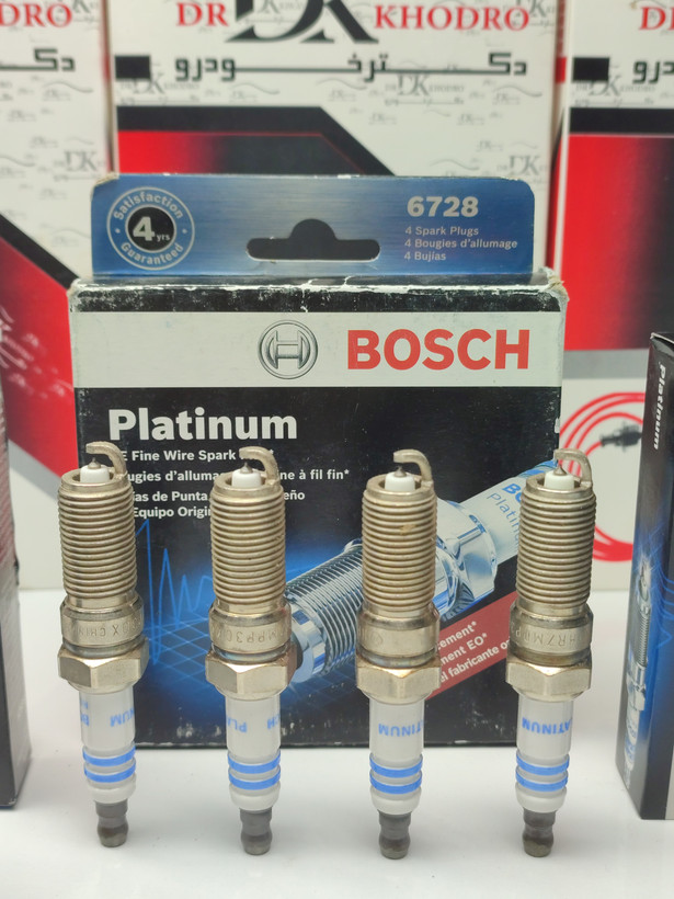 شمع پایه بلند تقویتی سوزنی پلاتینیوم بوش 28 (BOSCH) اصلی