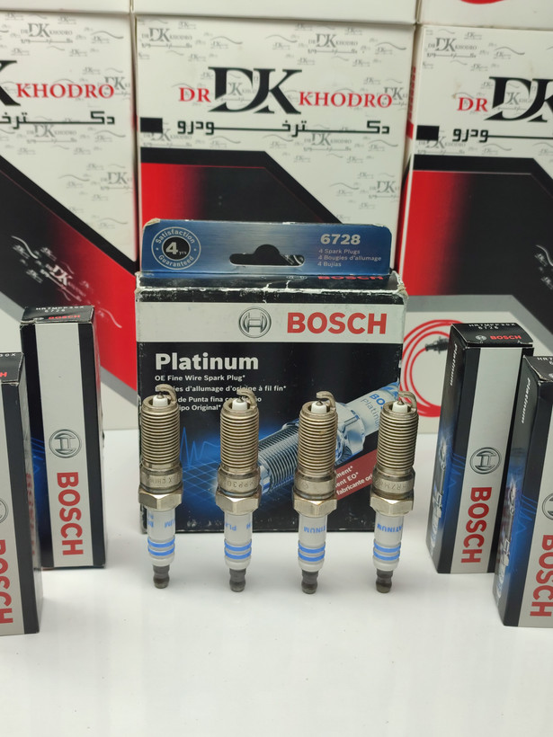 شمع پایه بلند تقویتی سوزنی پلاتینیوم بوش 28 (BOSCH) اصلی