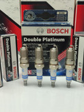 شمع پایه کوتاه تقویتی سوزنی دابل پلاتینیوم بوش06(BOSCH) اصلی